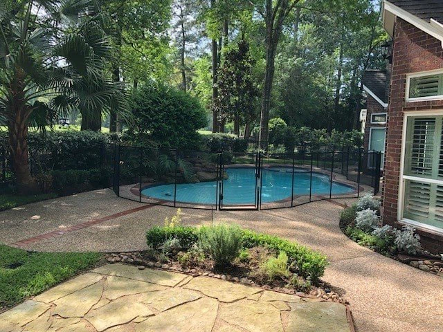 mesh swimming safety pool fence gate 5