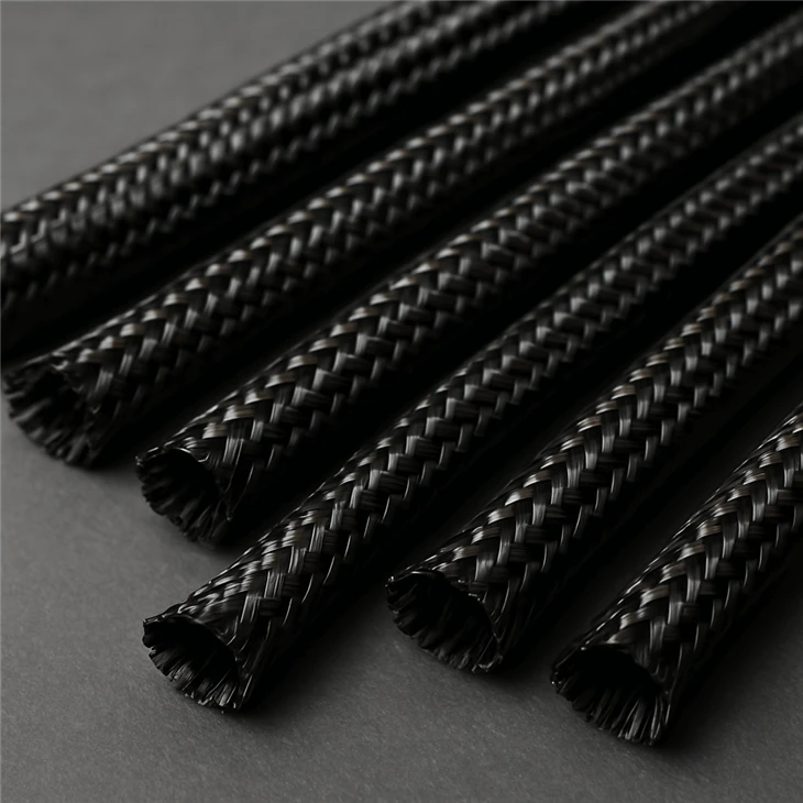 Braided Biaxial Carbon Sleeves