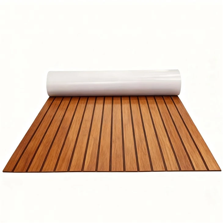 Faux Teak EVA Boat Flooring factory