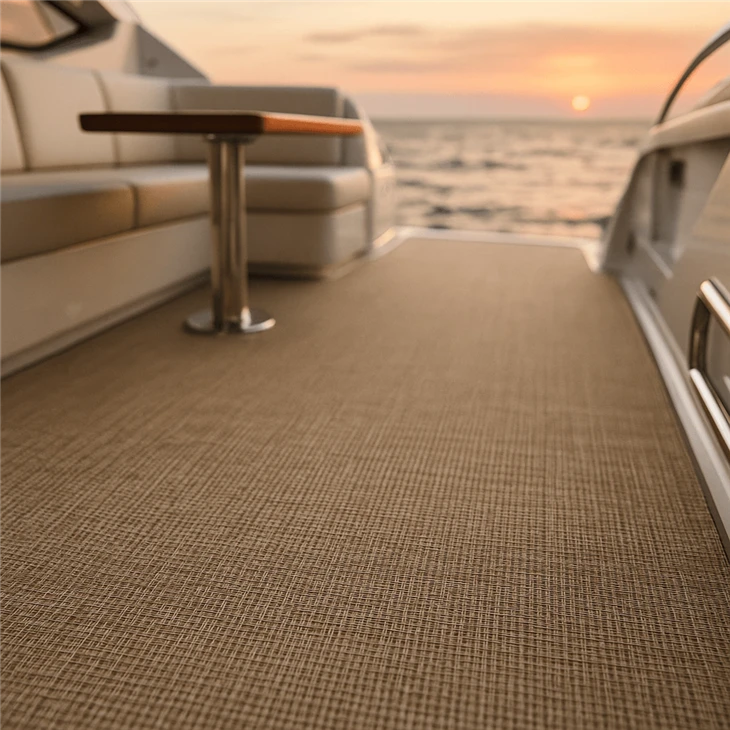 Non-Slip Woven PVC Boat Floor best