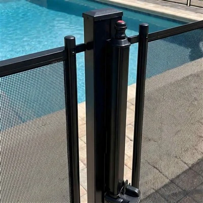 Black Polymer Pool Gate Lock