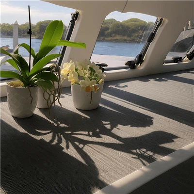 Non-Slip Woven PVC Boat Floor